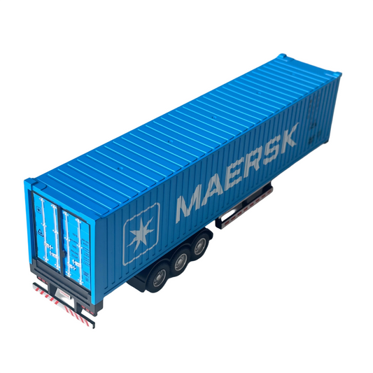 BestBuyBoxes 1/36 Scale RC Semi Truck Containers – Simulation Cargo & Refrigerated Units, Foldable Frame, Opening Doors