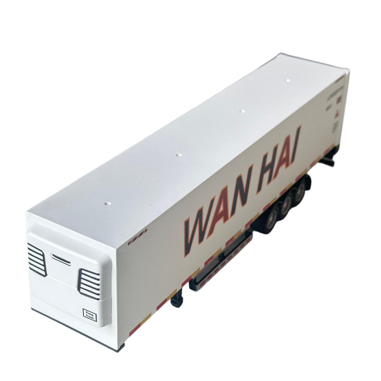 BestBuyBoxes 1/36 Scale RC Semi Truck Containers – Simulation Cargo & Refrigerated Units, Foldable Frame, Opening Doors