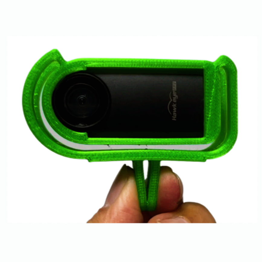 Hawkeye Thumb 2 4K-Actionkamera – magnetisch, haustierfreundlich, Gyroflow-stabilisiert, WLAN-fähig, Weitspannungs-PC-Kamera mit ND16-Filter