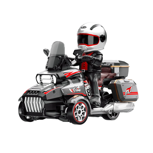 Fayee FQD86 1:43 RC Drift Trike Motorcycle with Gyro, 2.4GHz Remote, LED Lights, 15-20km/h Speed