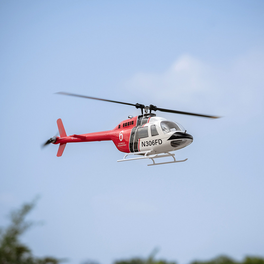 Flywing BELL-206 V3 Smart RC Helicopter High Simulation with GPS
