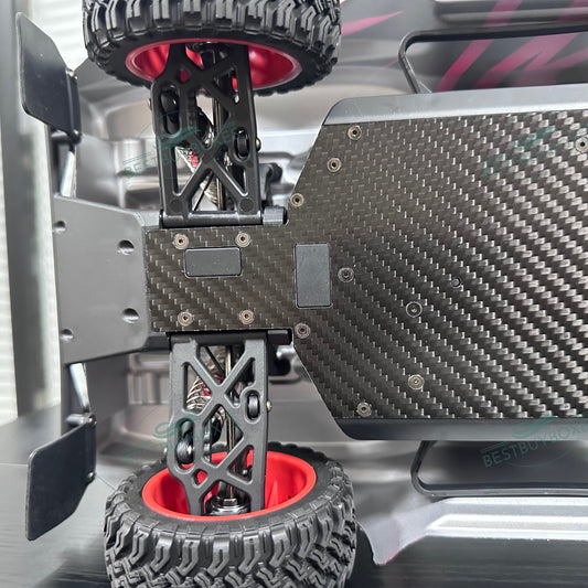 GTFans M607 1:12 4WD Brushless Short Course RC Truck – RTR, 60KM/H, Carbon Fibre Chassis, Splash Waterproof