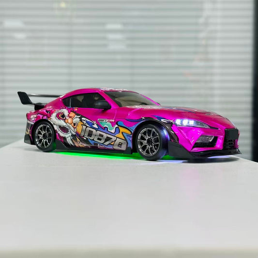 Hstar D24 1/24 Scale RC Drift Car – 4WD, Gyro Stabilized, LED Lights, 25+ KM/H