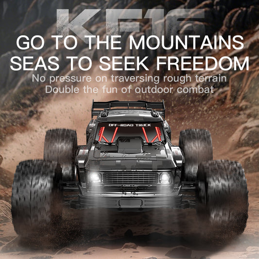 KFPLAN KF16 1/12 4WD Brushless RC Truck – 60km/h, Hobbywing ESC, Flysky FS-G4P, Metal Chassis