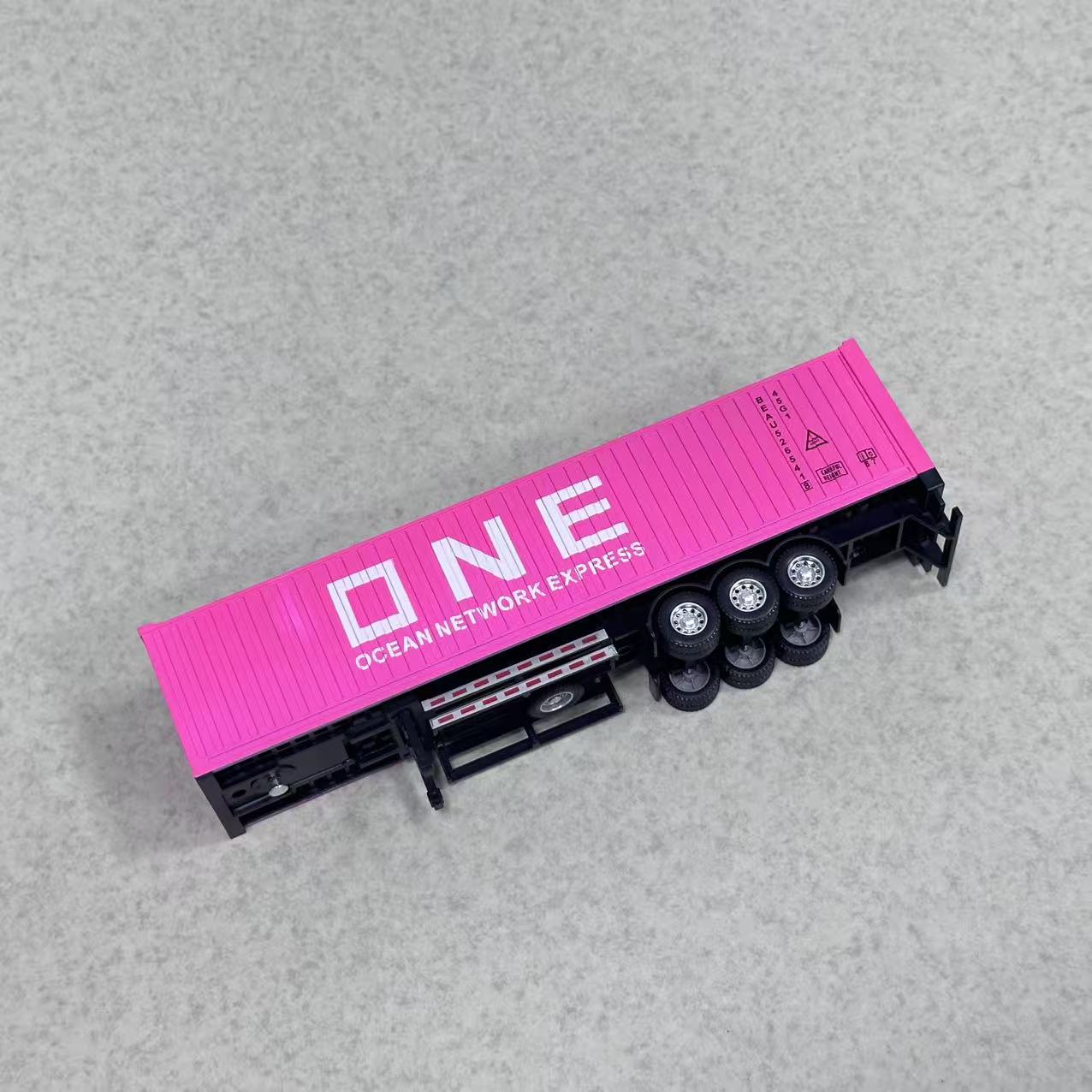 BestBuyBoxes 1/36 Scale RC Semi Truck Containers – Simulation Cargo & Refrigerated Units, Foldable Frame, Opening Doors