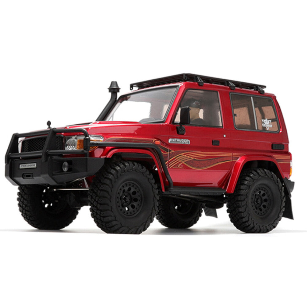 RGT EX86020 Intruder 1/10 Scale RTR Crawler - Yellow, Silver, and Red | 35T RC550 Motor, 60A ESC, 6CH 2.4G Transmitter