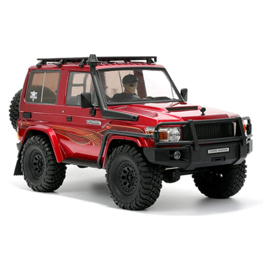 RGT EX86020 Intruder 1/10 Scale RTR Crawler - Yellow, Silver, and Red | 35T RC550 Motor, 60A ESC, 6CH 2.4G Transmitter