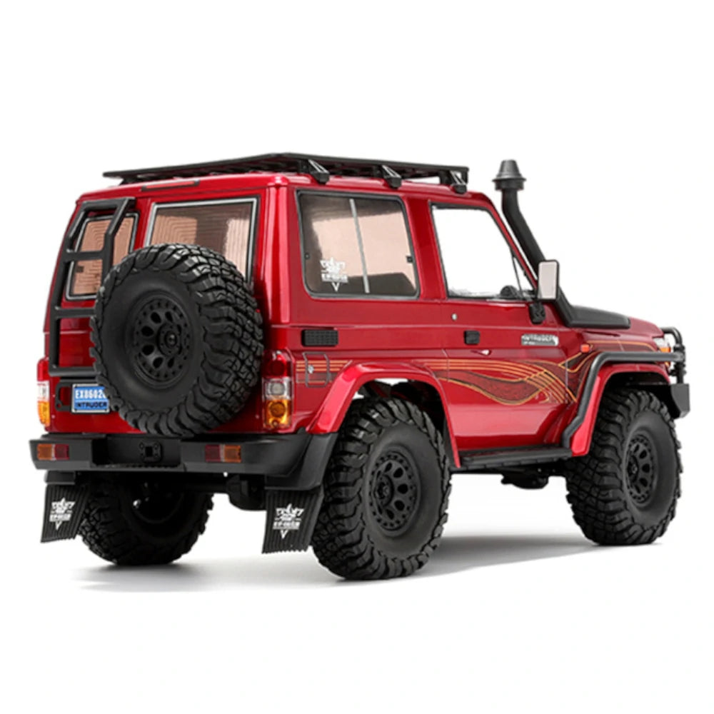 RGT EX86020 Intruder 1/10 Scale RTR Crawler - Yellow, Silver, and Red | 35T RC550 Motor, 60A ESC, 6CH 2.4G Transmitter