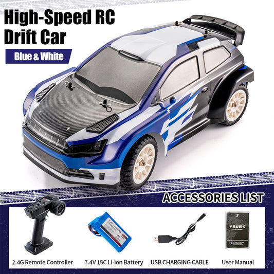 SY SY1203 1/12 4WD RC Drift Rally Car w/ Gyro, LED, Metal Drive, Oil Shocks – Upgraded Version