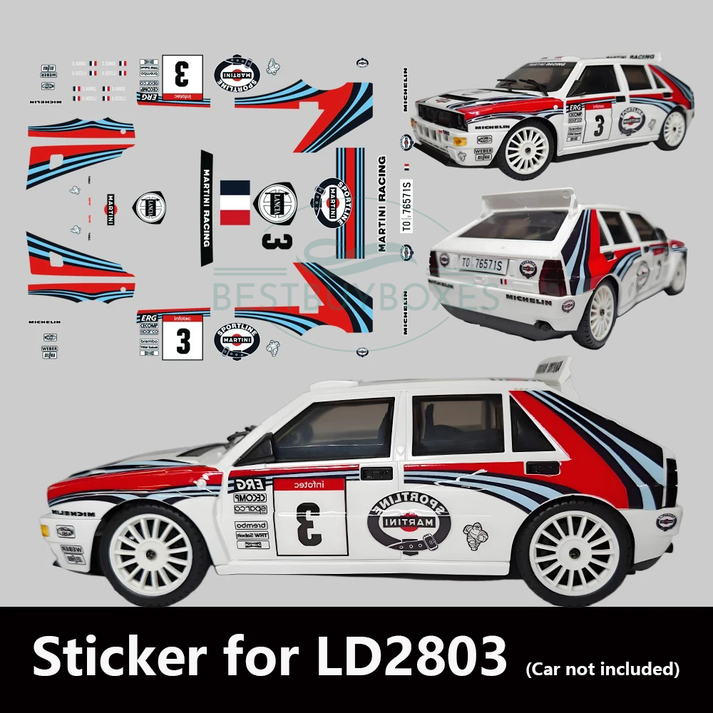 LDRC LD2802 / LD2803 / LD2804 RTR 1/28 4WD RC Drift Cars - Multiple Styles Available