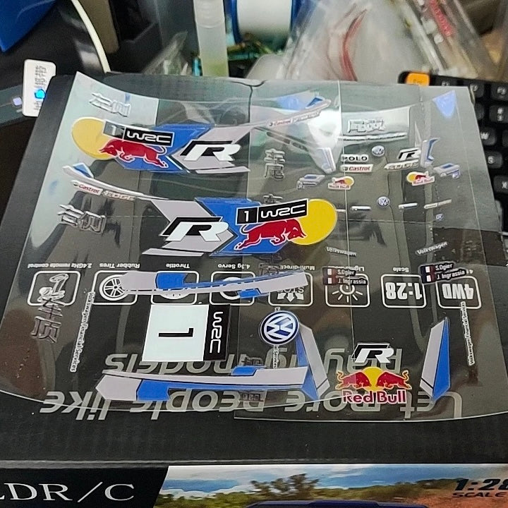 Stickers for LDR/C LD2801 RC Drift Cars - UV Transfer Decals