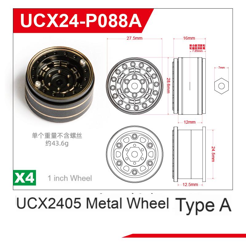 UDI R/C UCX2405 Pro 1:24スケール 4WDロッククローラーRTR | ブラシレスモーター | フルプロポーショナルコントロール