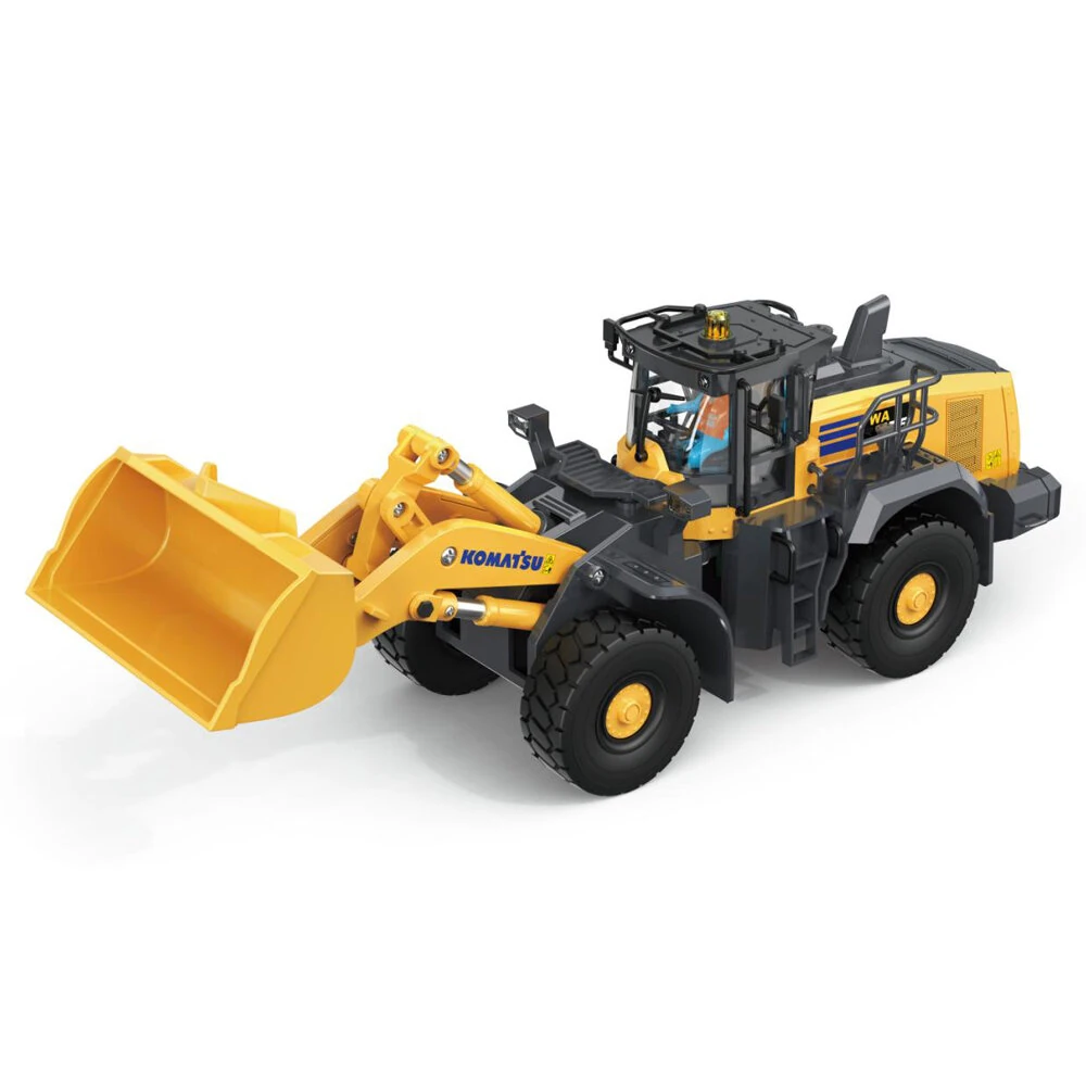 YIGONG YG475 RTR 1/50 2.4G RC Wheel Loader with Alloy Bucket, LED Lights & Sound