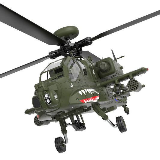 YXZNRC Yuxiang F11 AH-64 Apache 1:32 Scale RC Helicopter with S.FHSS Protocol