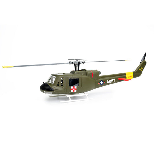 Flywing UH-1 Huey V4 GPS Stabilized 6CH RC Scale Helicopter 450L Size Fuselages with H1 Flight Controller