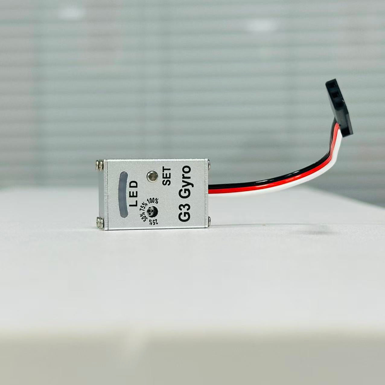 G3 Metal Case 3-Axis Gyro for RC Cars – Drift / Rally Stability Control for 3-Wire Servo Steering