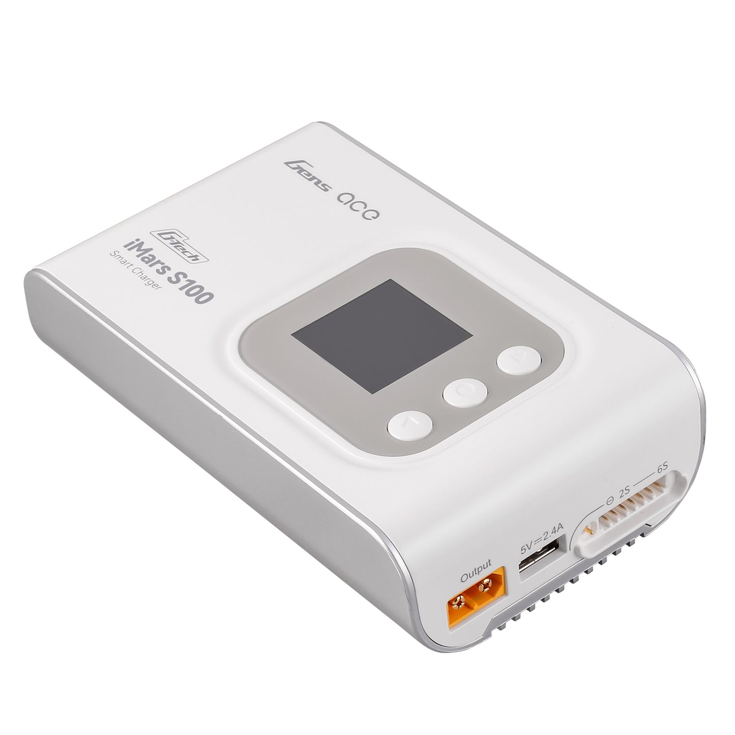 Gens Ace iMars S100 G-Tech 100W Smart RC Battery Charger – 10A 2-6S AC Balance Charger for LiPo, LiHV, NiMH
