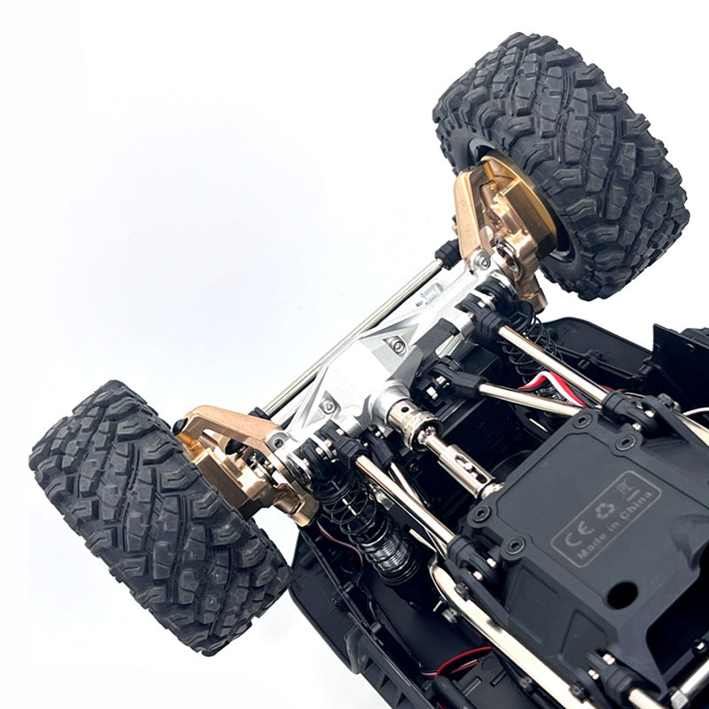 MJX Hyper Go H12Y H12Y+ RCクローラートラック メタルアップグレードキット - 真鍮カップ、Cハブ、6061アルミアクスルハウジング