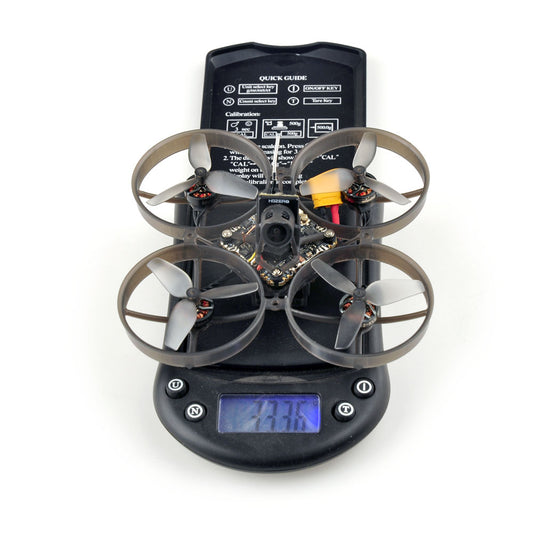 Happymodel M8 HDZero Lux 80mm 2S Brushless Micro Whoop – Freestyle FPV Racing Drone BNF w/ ELRS 2.4GHz & 15A AIO HD System