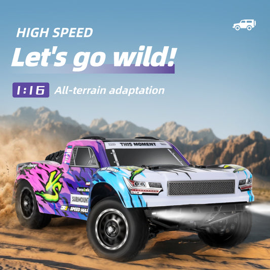 Haiboxing HBX 3101A 1:16 ブラシレス 4WD RC ショートコーストラック – 45km/h (3S 対応)