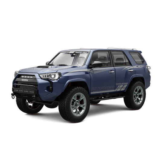 Hengguan HG4-209 Toyota 4Runner 1/18 Scale Licensed Alloy RC Car – Dual Motor, LED Lights, Smoke System