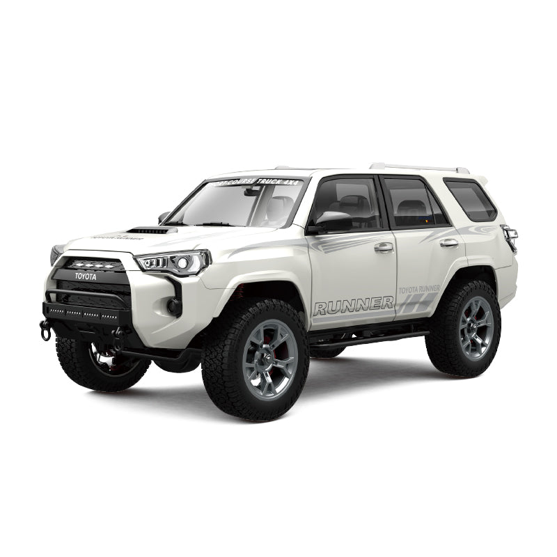 Hengguan HG4-209 Toyota 4Runner 1/18 Scale Licensed Alloy RC Car – Dual Motor, LED Lights, Smoke System