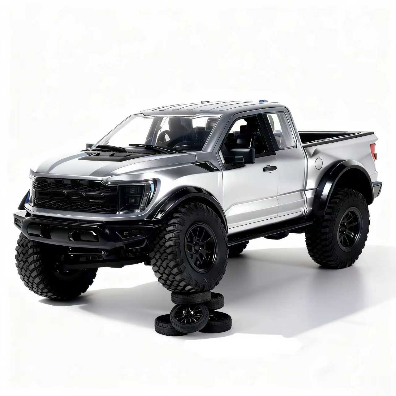 Hstar F150 1/12 Raptor 4WD RC Crawler Truck RTR with Metal Drivetrain & LED Lights