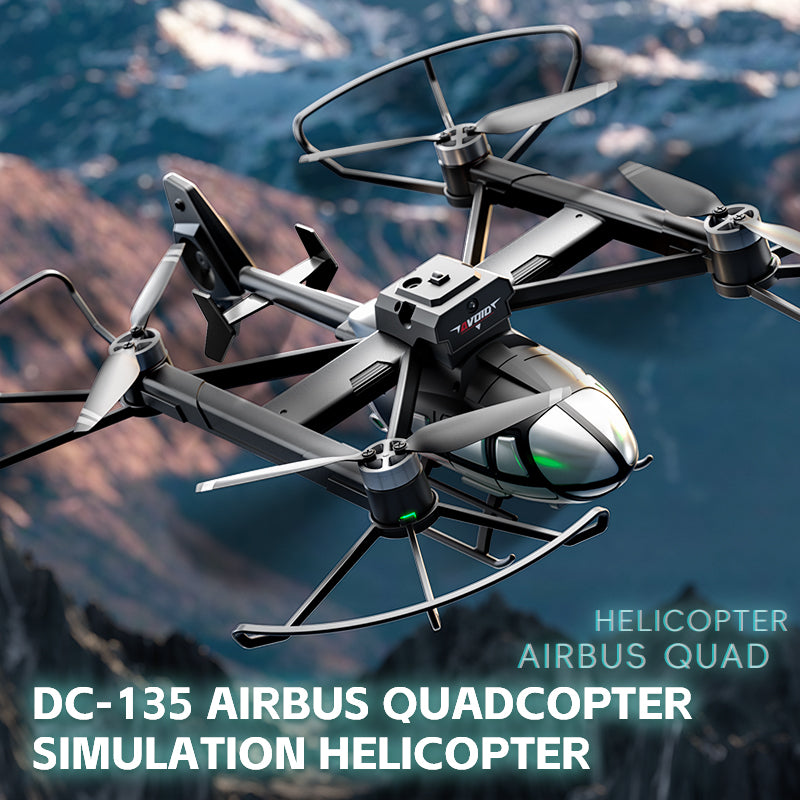 JJRC X38 DC-135 Airbus Quadcopter-Drohne (RC-Helikopter) mit 720P HD-Kamera und 5-Wege-Hindernisvermeidung