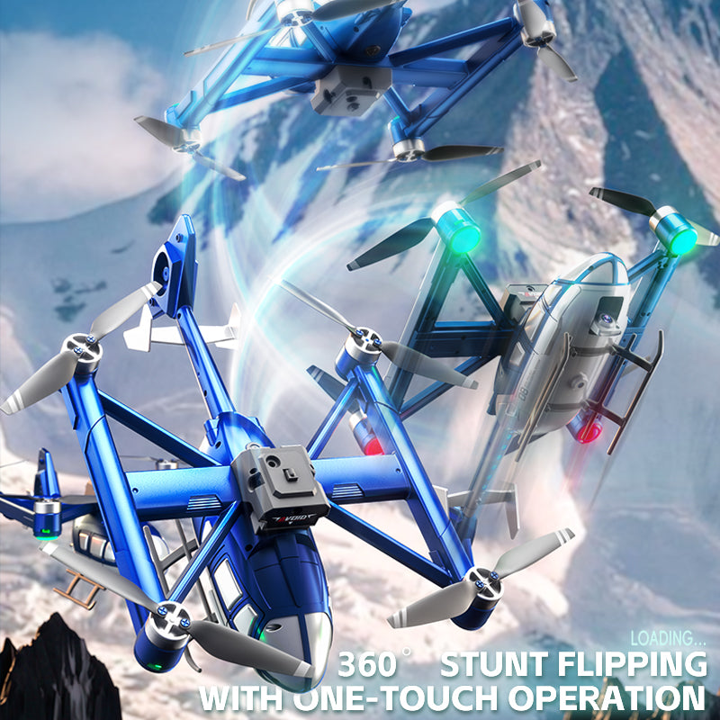 JJRC X38 DC-135 Airbus Quadcopter-Drohne (RC-Helikopter) mit 720P HD-Kamera und 5-Wege-Hindernisvermeidung