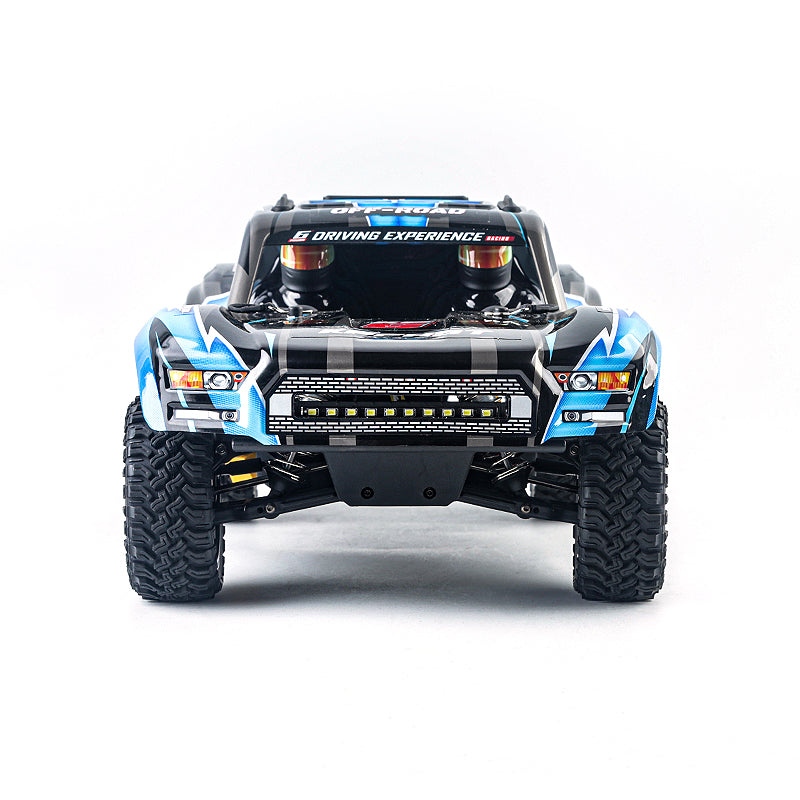 KFPlan KF17 1:12 Brushless RC Rally Truck – 3S Power, 60km/h Speed, All-Metal Drivetrain, LED Lights, JX Servo