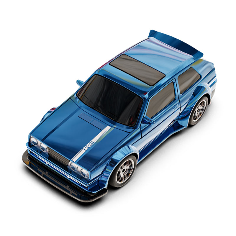 KFPLAN KF30 1:43 RC Drift Car – 4WD Full Proportional with Gyro, LED Lights, Replaceable Battery