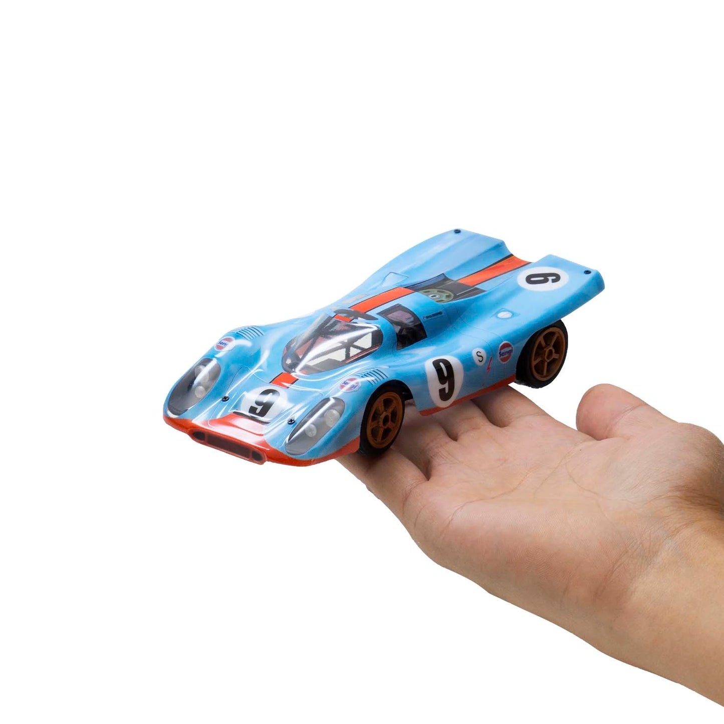 MinimumRC Sengi Lemara RC Le Mans Racer Kit im Maßstab 1:28 mit Rohrchassis – Hochleistungs-PNP-RC-Auto
