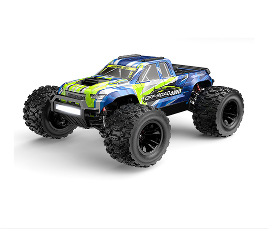 MJX Hyper Go 14208 1/14 Scale 4WD Brushless Off-Road Bigfoot RC Truck – 41km/h High Speed RTR