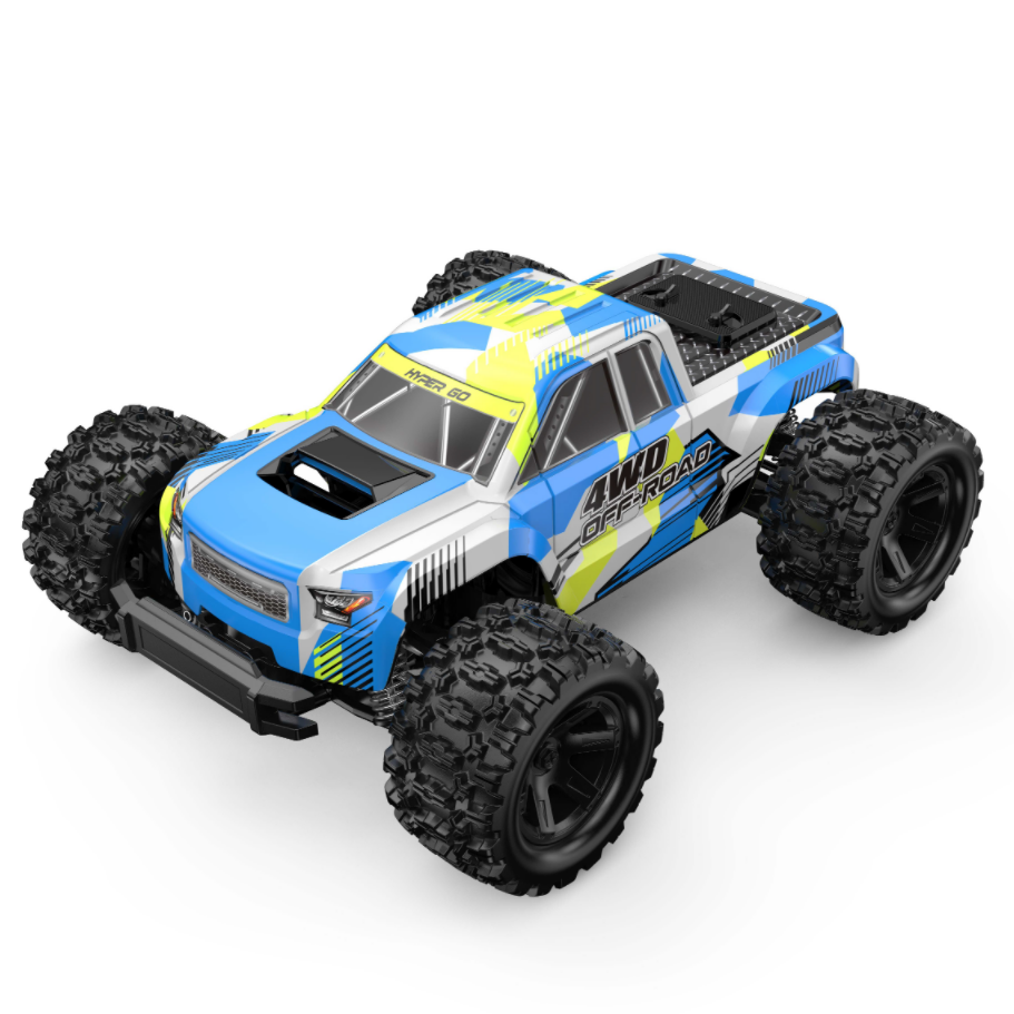 MJX Hyper Go 18208 1/18 Brushed RC Car – 30km/h High Speed Off-Road Truck with 2 Batteries