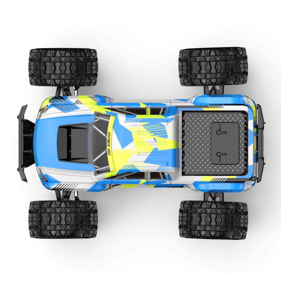 MJX Hyper Go 18208 1/18 Brushed RC Car – 30km/h High Speed Off-Road Truck with 2 Batteries