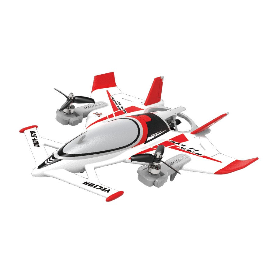 Qidi-570 8チャンネル 3軸 VTOL 固定翼 RC飛行機 – マルチモード飛行 | 夜間飛行