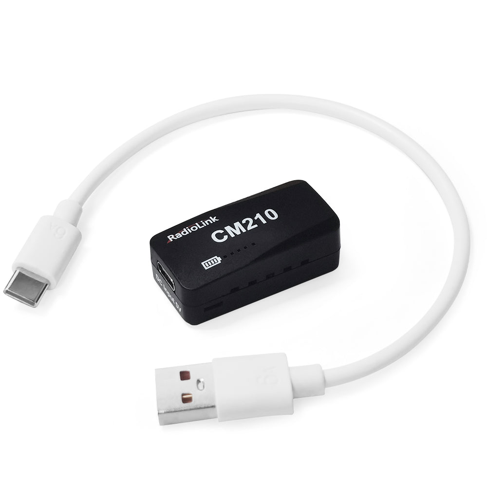 Radiolink CM210 20W 1.5A DC Balance Charger – USB Type-C, 2S LiPo Smart Charging & Repair