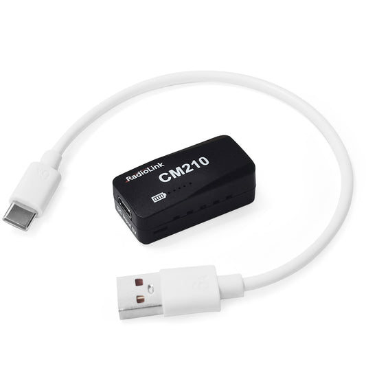 Radiolink CM210 20W 1.5A DC Balance Charger – USB Type-C, 2S LiPo Smart Charging & Repair