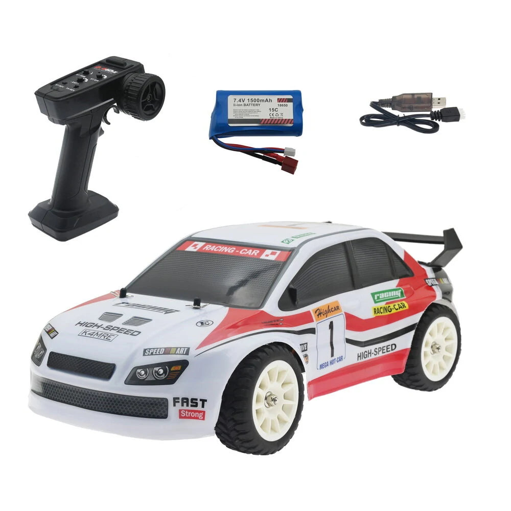 SY SY1201 1/12 4WD EVO RCドリフト ラリーカー - ジャイロ、防滴ESC、フルプロポーショナルコントロール、LEDライト