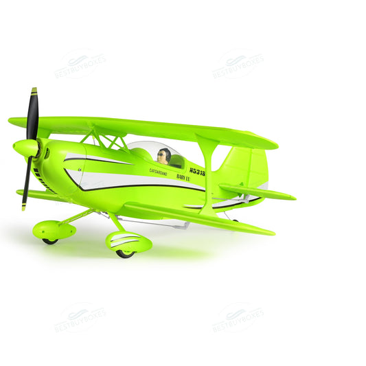 WLTOYS XK A310 4-Channel RC Biplane Airplane – 3D/6G Gyro, Brushless Motor, Beginner to Aerobatic Trainer