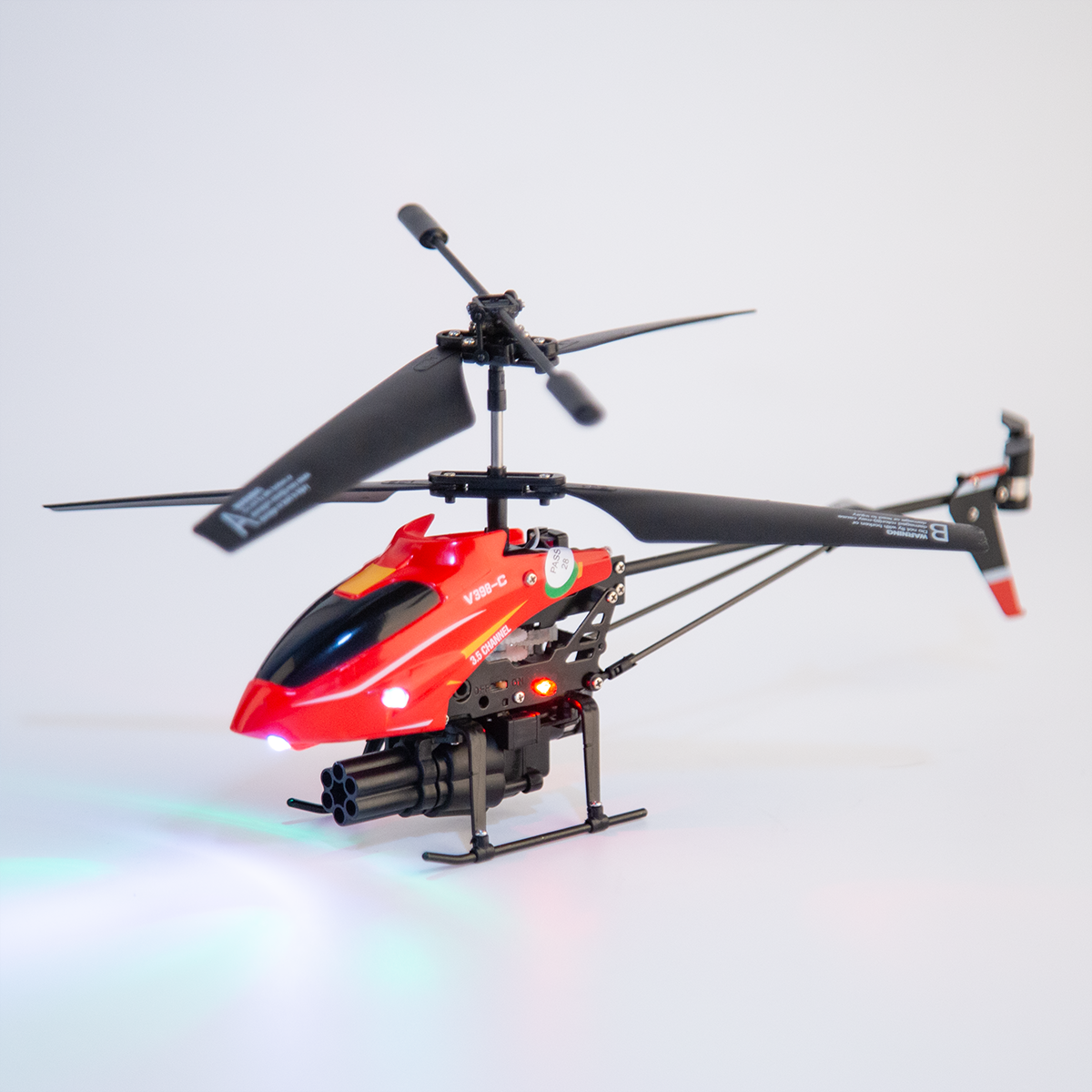 WLTOYS XK V398-C 4CH RC Helicopter with Missile Launch | 2.4G 6 WLTOYS XK V398-C 4CH RC Helicopter with Missile Launch | 2.4G 6