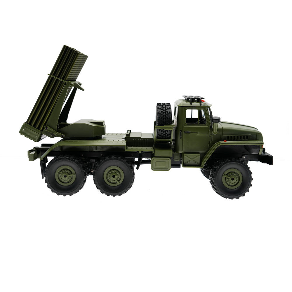 WPL B36-2 BM-21 "Grad" 1:16 6x6 Military RC Truck – RTR, Proportional Controls, Rocket Launcher Style