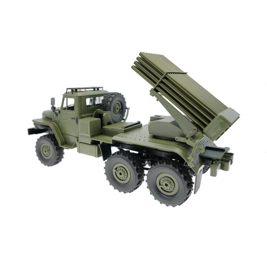 WPL B36-2 BM-21 "Grad" 1:16 6x6 Military RC Truck – RTR, Proportional Controls, Rocket Launcher Style