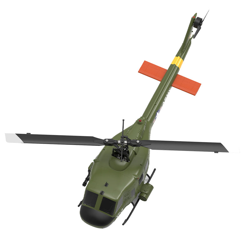 YXZNRC YuXiang F07 UH-1D ジャイロスタビライザー搭載 RC ヘリコプター RTF - 1:34 スケール US ベルヒューイ