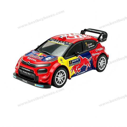 ZM 1:43 Full Proportional 4WD Mini RC Drift Rally Car – Alloy Body, Gyro, LED Lights