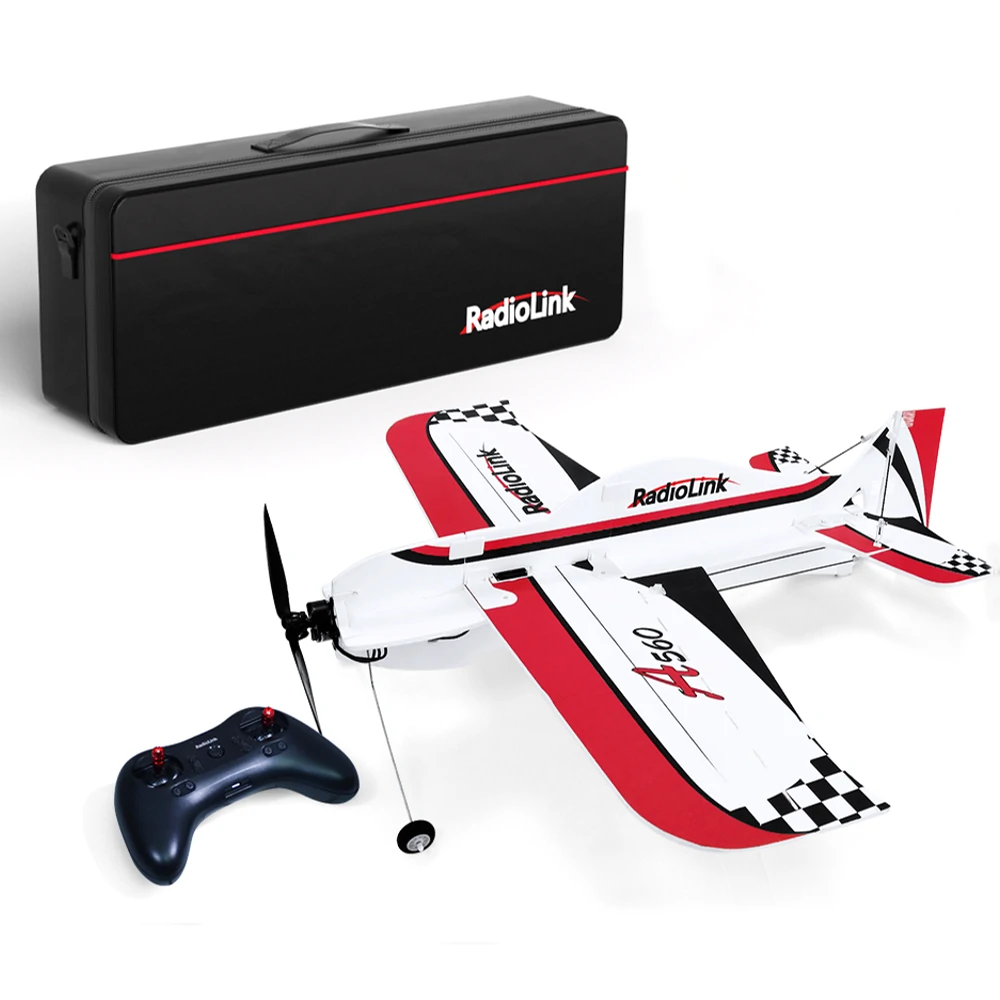 Radiolink A560 3D RC 飛行機、Byme-A ジャイロ フライト コントローラー付き 飛行準備完了 (RTF)