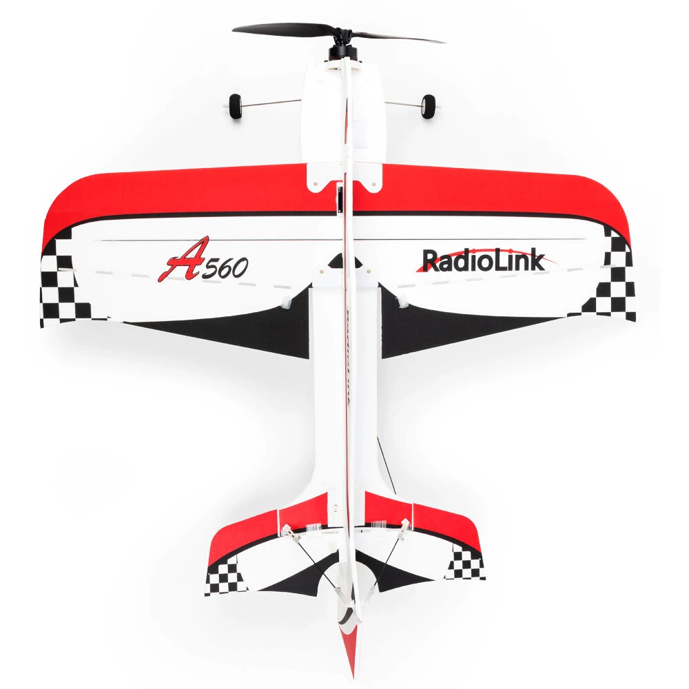 Radiolink A560 3D RC 飛行機、Byme-A ジャイロ フライト コントローラー付き 飛行準備完了 (RTF)