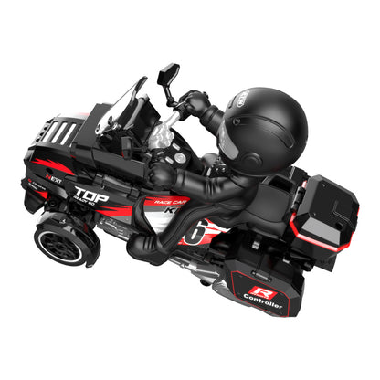 KFPlan KF35 1:43 3-Wheel RC Drift Trike Motorcycle with Rider Figure 2.4GHz RTR Mini Drift Bike