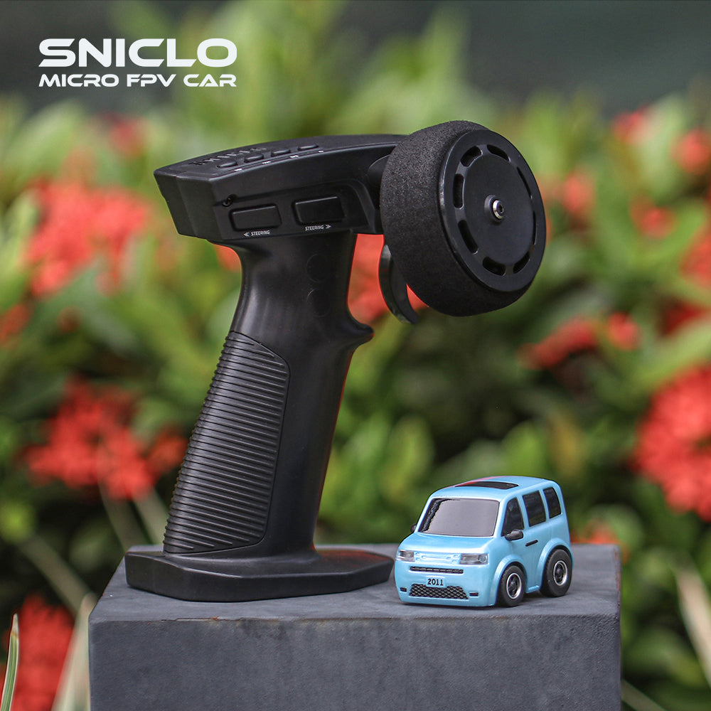 Sniclo Atom Q Series Mini RC Car with Camera - 1:100 Scale, Magnetic Suction, 2011 Model