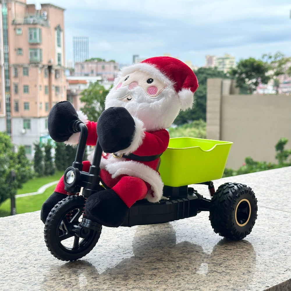 2026 Santa Claus Fun RC Tricycle – Full Proportional Remote Control Christmas Gift